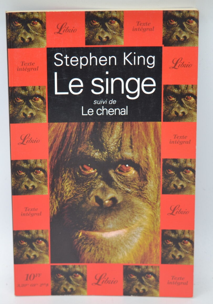 Le Singe - Le Chenal - Stephen King - 1994 - livre
