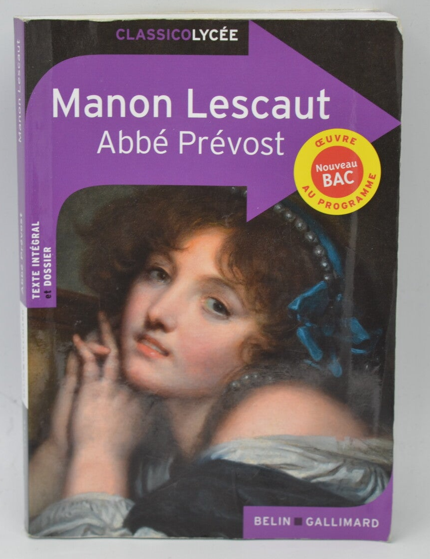 Manon Lescaut - Abbé Prévost - 2023 - livre