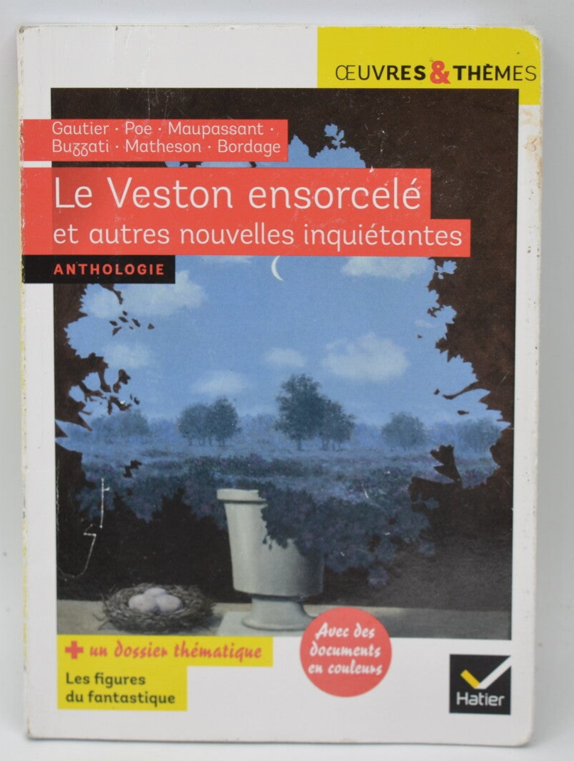 Le Veston ensorcelé et autres nouvelles inquiétantes - Dino Buzzati, Théophile Gautier, Edgar Allan Poe, Guy de Maupassant, Richard Matheson, Pierre Bordage - 2020 - livre
