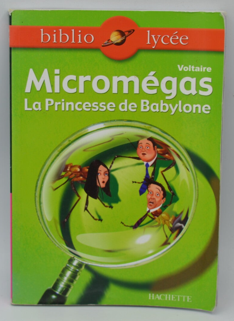 Bibliolycée - Micromegas - Princesse de Babylone, Voltaire - Voltaire - 2012 - livre