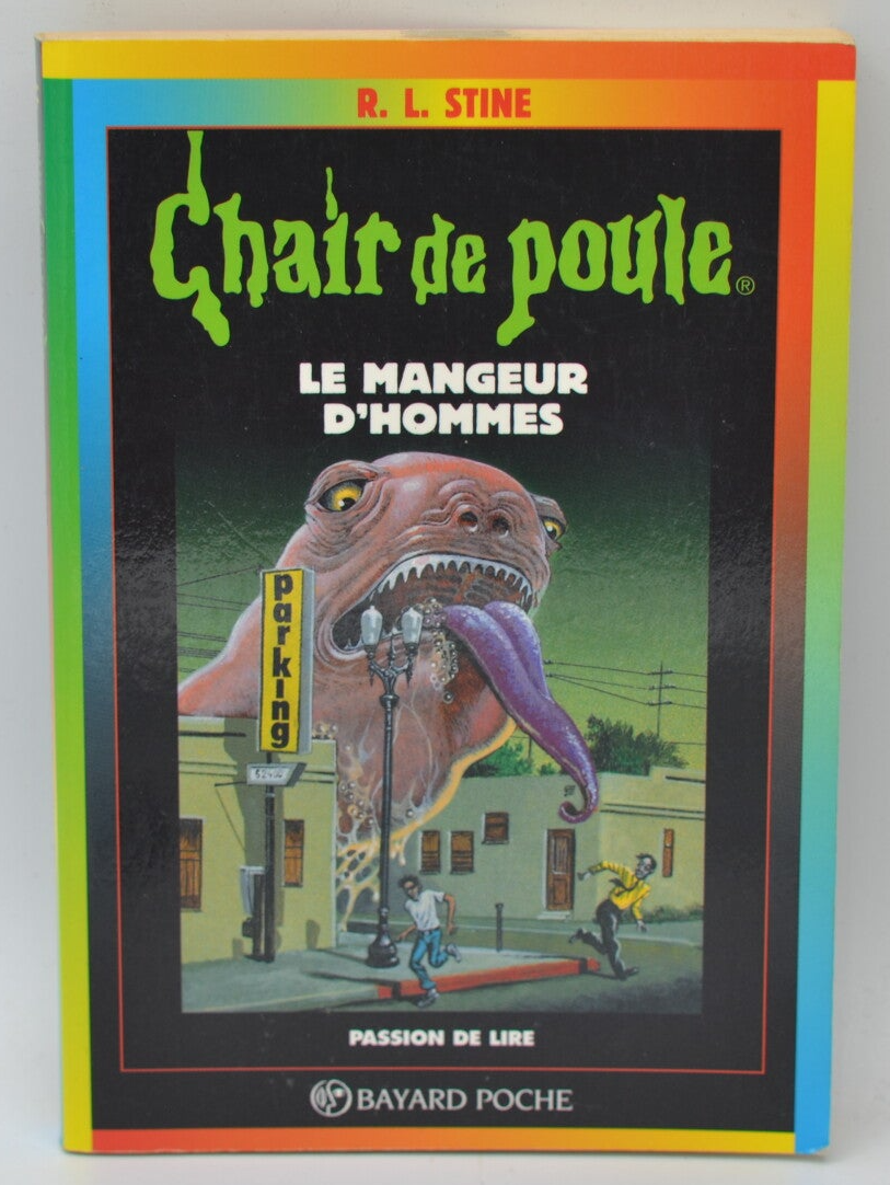 Le Mangeur D'hommes - Chair de poule - R.L. Stine - 1998 - livre
