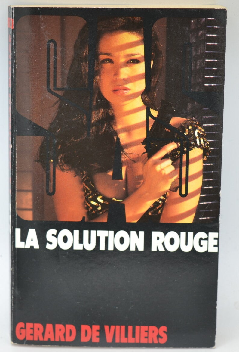 La solution rouge - SAS - 102 - 1991 - Gérard de Villiers - livre