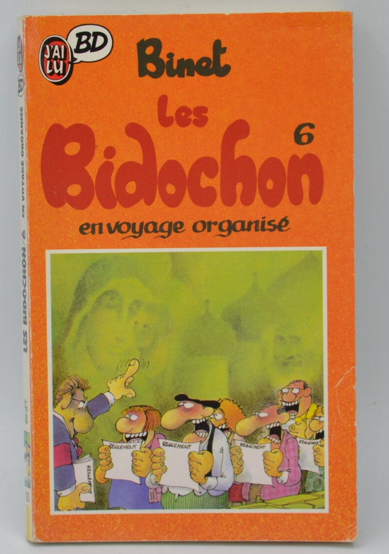 Les Bidochon tome 6 En voyage organisé - Binet - 1990 - livre BD