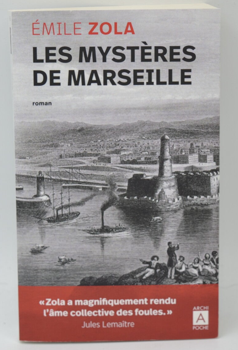 Les mystères de Marseille - Émile Zola - 2022 - livre