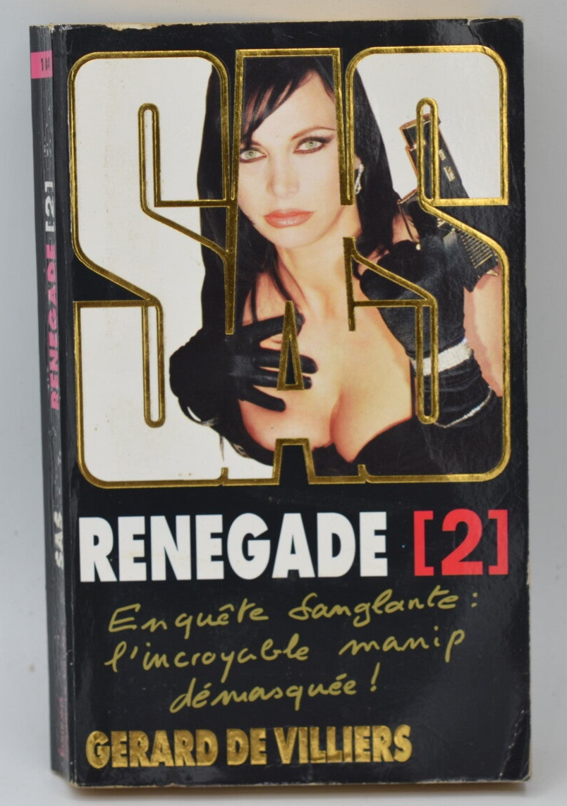 Renegade - SAS 184 - Gérard de Villiers - livre