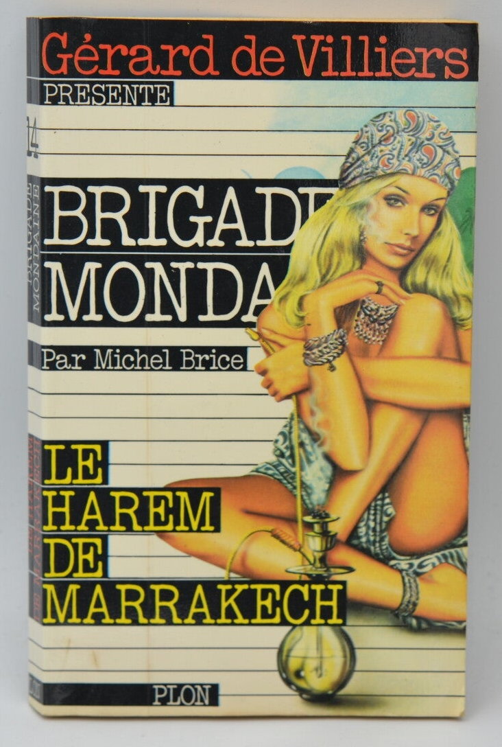 Le harem de Marrakech - Brigade mondaine - Gérard De Villiers - 1977 - livre