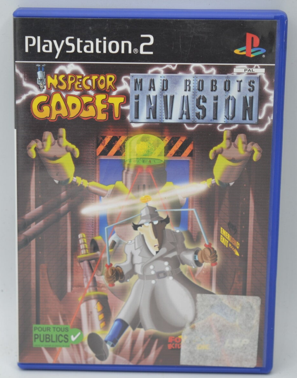 Inspecteur Gadget Mad robots invasion - jeux vidéo PS2