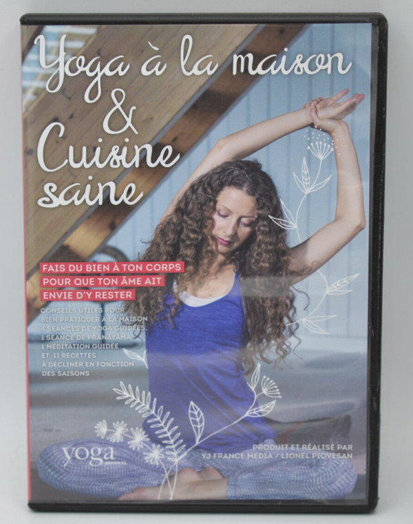 Yoga à la Maison et Cuisine Saine - Sandra Insoha - Dvd