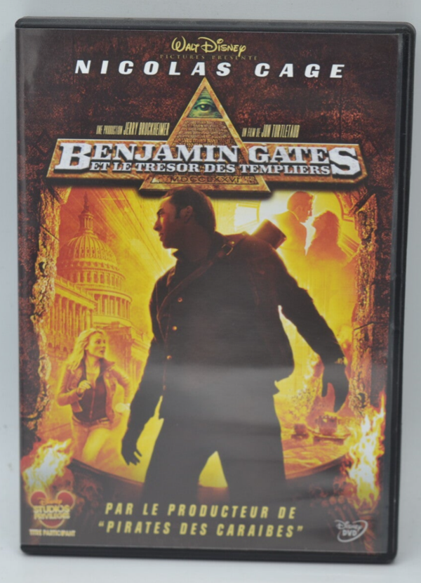 Benjamin Gates et le trésor des Templiers - Nicolas Cage - DVD action