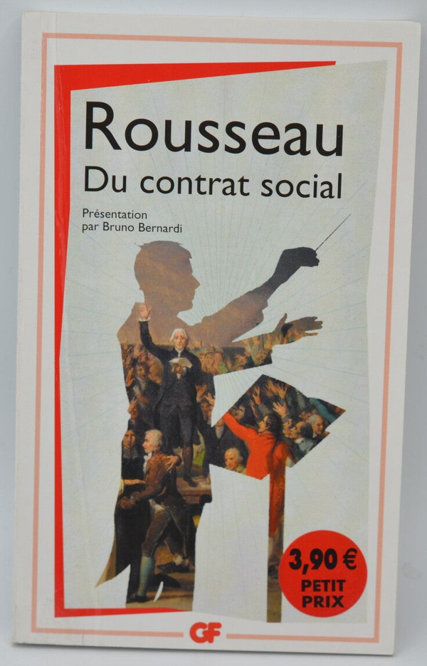 Du contrat social - Jean-Jacques Rousseau - 2012 - livre