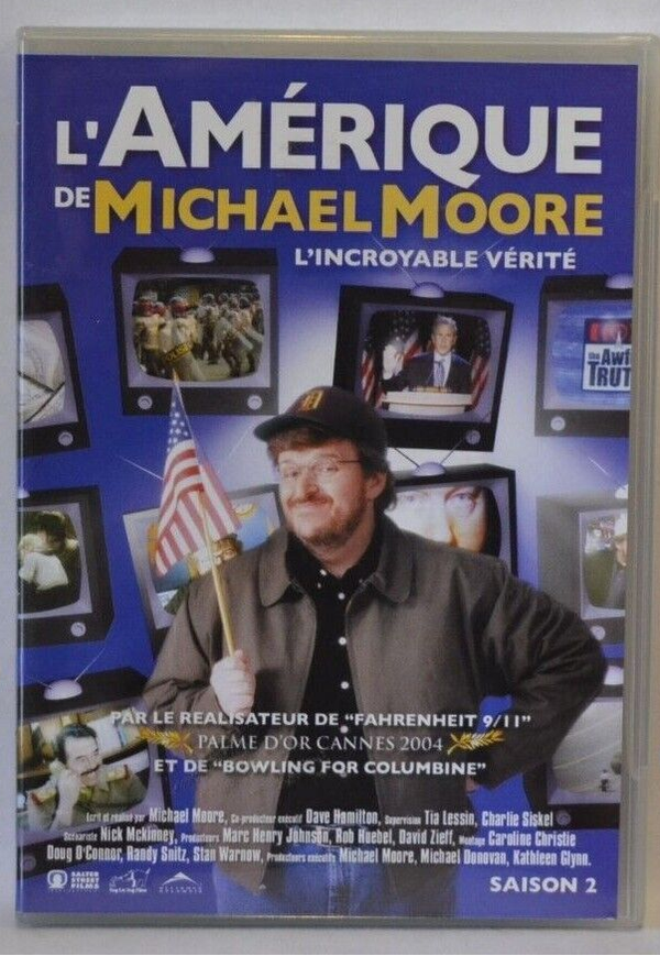 dvd l'Amérique de Michael Moore saison 2
