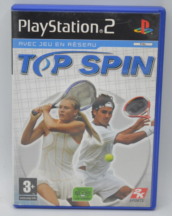Top Spin - jeux vidéo PS2