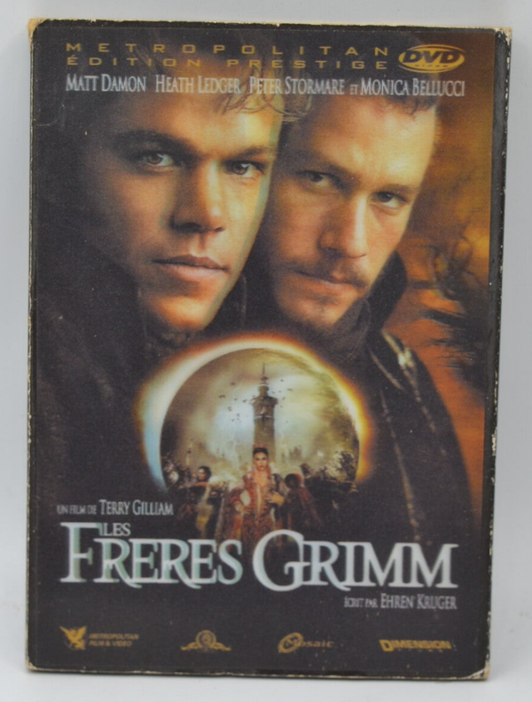 Les Frères Grimm - Matt Damon -  - heath Ledger - Monica Bellucci - Fantastique DVD