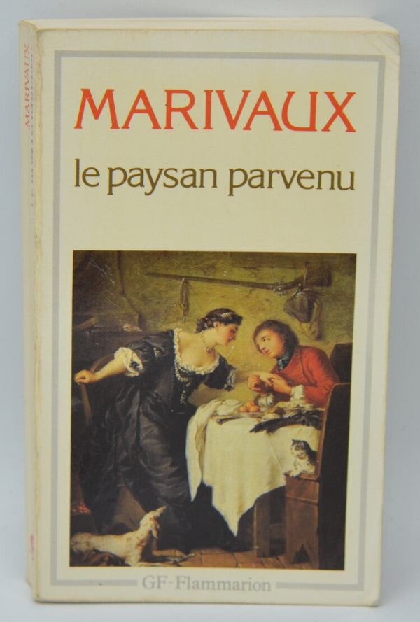 Le Paysan Parvenu - Marivaux - 1987 - livre