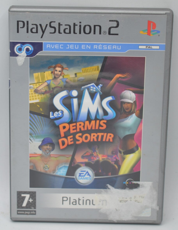 Les Sims permis de sortir Platinum - jeux vidéo PS2