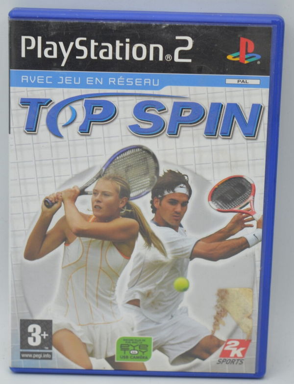 Top Spin - jeux vidéo PS2