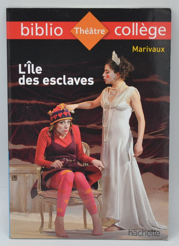 L'île des esclaves - Marivaux - 2020 - livre