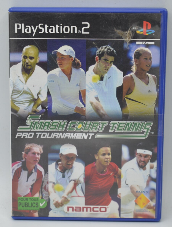 Smash court tennis Pro tournament - jeux vidéo PS2