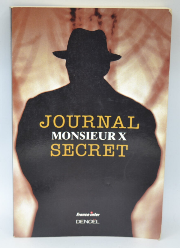 Journal Secret - Monsieur X - 2000 - livre