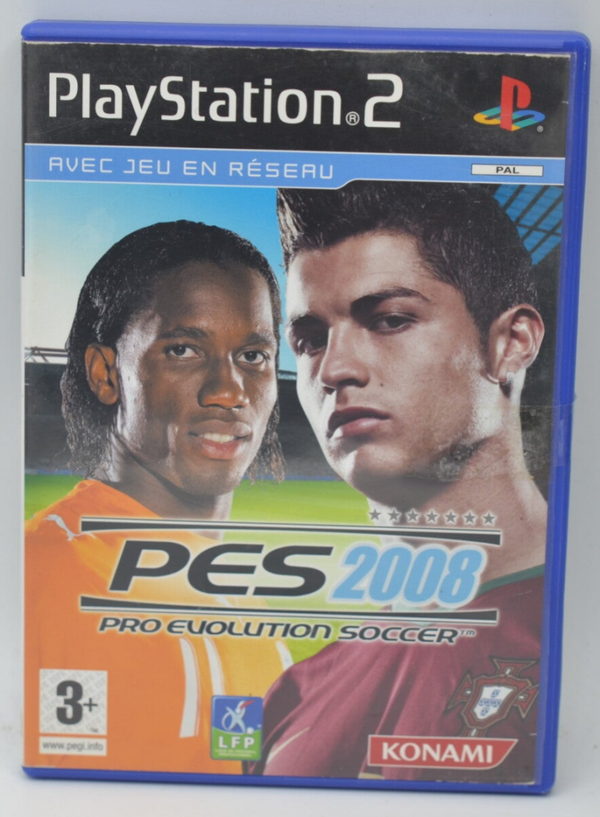 Pes 2008 Pro Evolution Soccer - jeux vidéo PS2