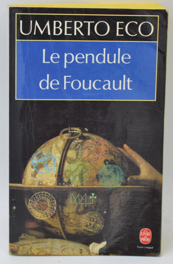Le Pendule de Foucault - Umberto Eco - 1995 - livre