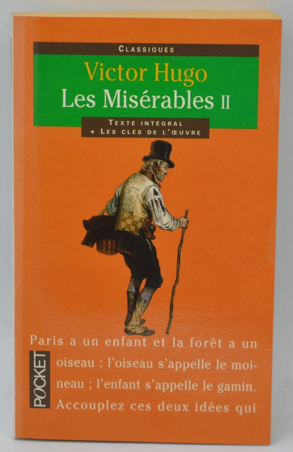 Les Misérables tome 2 - Victor Hugo - 1998 - livre
