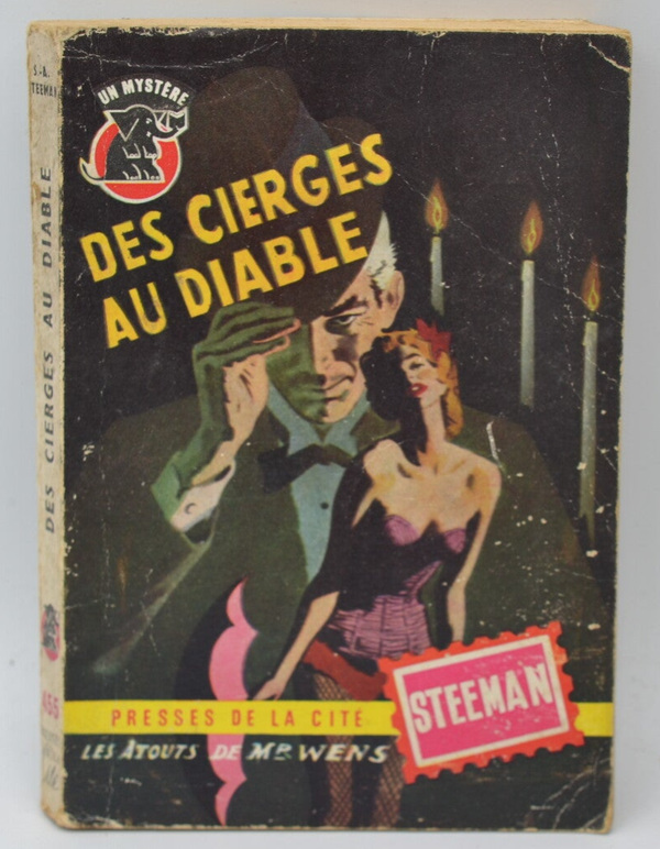 Des cierges au diable - Stanislas André Steeman - 1959 - livre