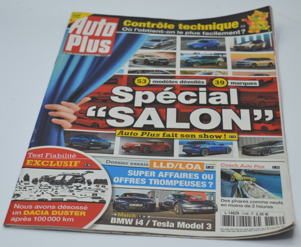 Spécial salon Contrôle technique - Auto plus - n°1746 - A. 2022 - revue - voiture