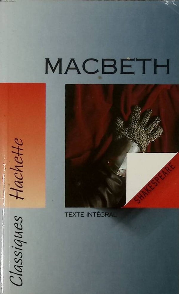 Macbeth - William Shakespeare - 1991 - livre