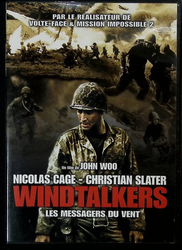 Windtalkers - Les messagers du vent - Nicolas Cage - Christian Slater DVD guerre