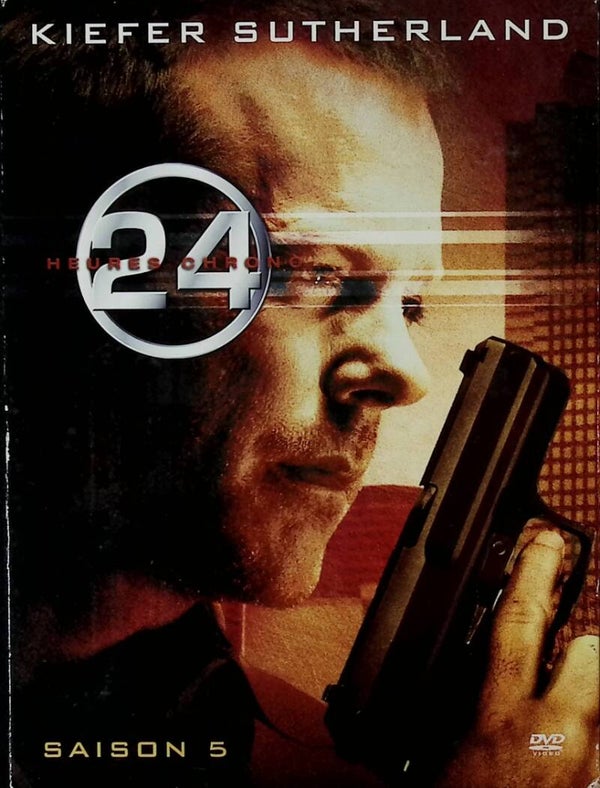 24 Heures Chrono - Saison 5 - 7 dvd - Kiefer Sutherland - DVD