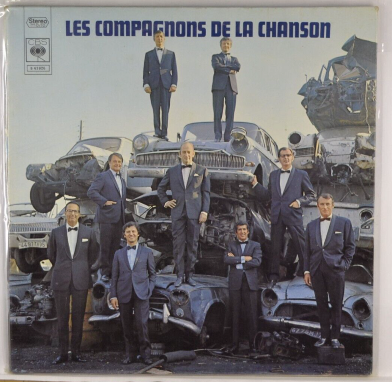 la petite julie les compagnons de la chanson - disque vinyle 33 tours