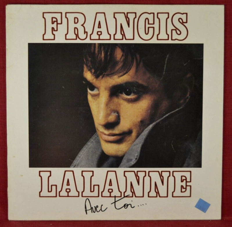 francis lalanne avec toi - disque vinyle 33 tours