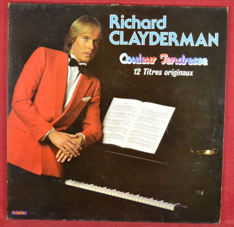 richard clayderman couleur tendresse - disque vinyle 33 tours
