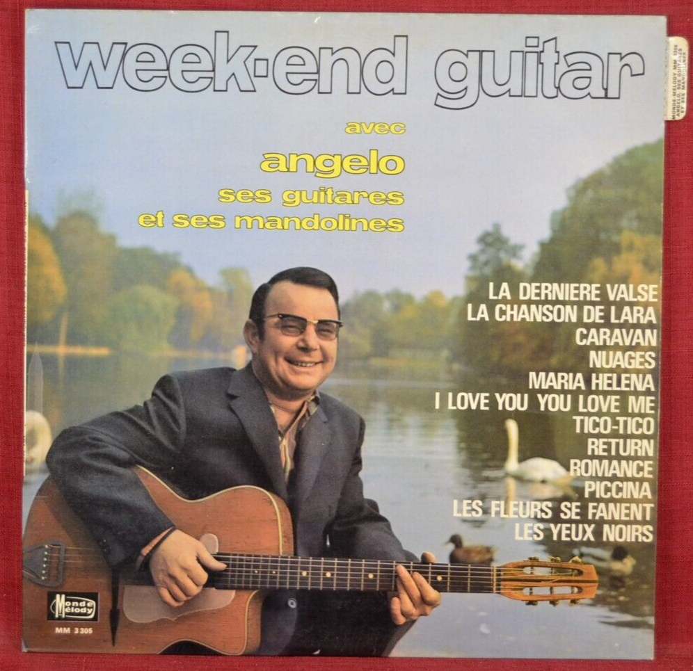 week end guitar angelo - disque vinyle 33 tours