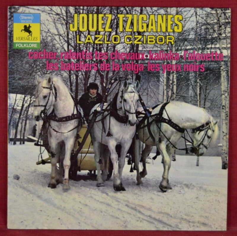 jouez tziganes lazlo czibor - disque vinyle 33 tours