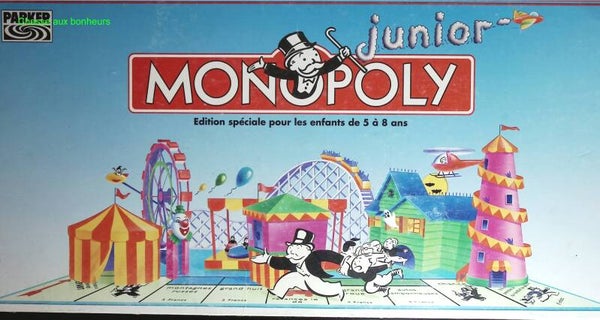 Monopoly Junior À La Fête Foraine - Parker  - jeu de société