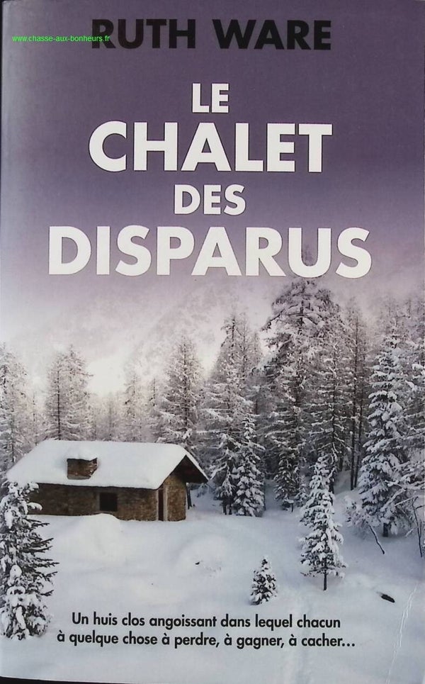 Le Chalet des Disparus - Ruth Ware - Livre