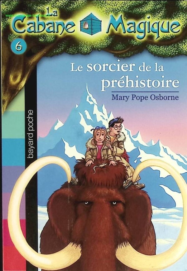 La cabane magique - Tome 6 - Le sorcier de la préhistoire - Mary Pope Osborne - livre