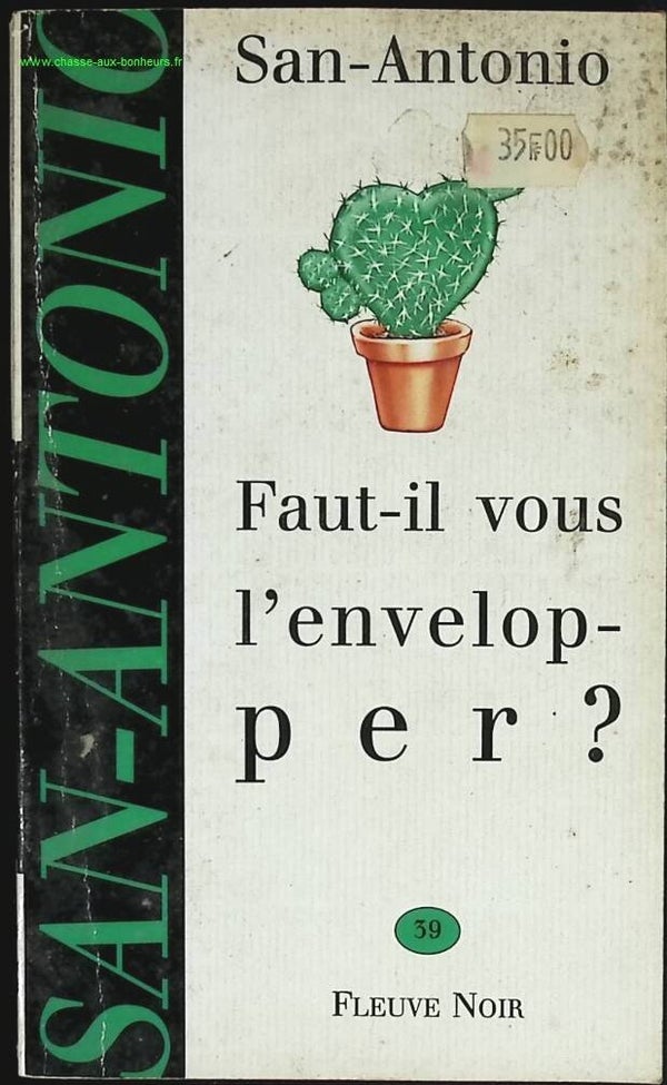 Faut-Il Vous l'envelopper - San-Antonio - livre