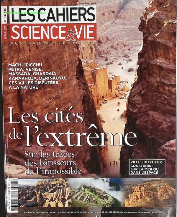 Les cités de l'extrême - Les cahiers science et vie - n° 148 - revue magazine