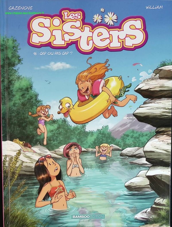 Les Sisters - tome 16 - Cap' ou pas cap' ? - William Maury, Christophe Cazenove - livre BD