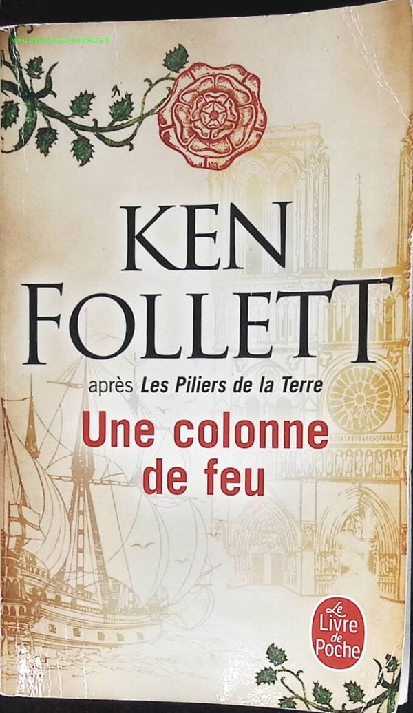 Une colonne de feu - Ken Follett - livre