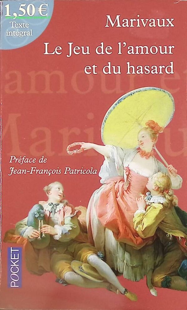Le jeu de l'amour et du hasard - Marivaux - livre