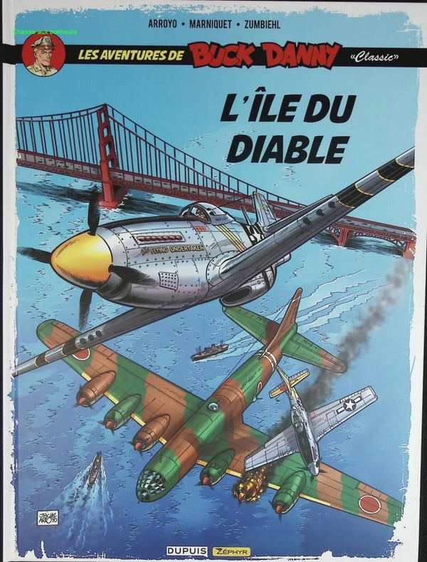 L'île Du Diable - Les Aventures De Buck Danny Classic - Tome 4 - Frédéric Zumbiehl - 2017 - livre BD