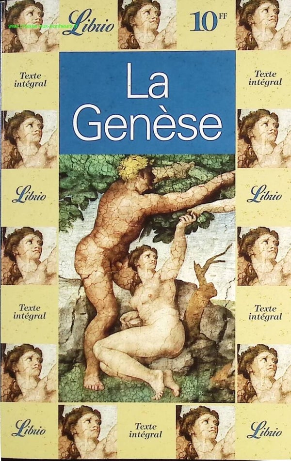 La Genèse - Louis Segond - Livre