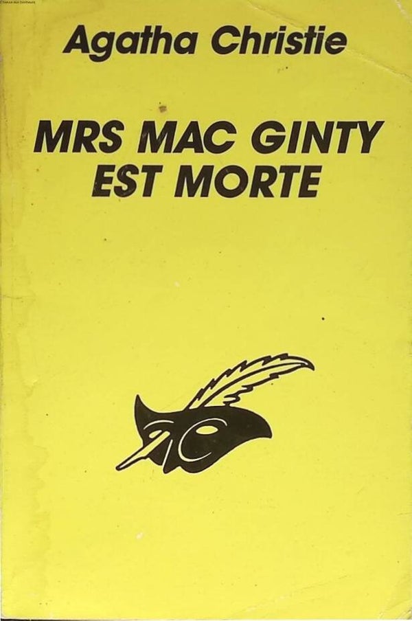 Mrs Mac Ginty Est Morte - Agatha Christie  - 1988 - livre