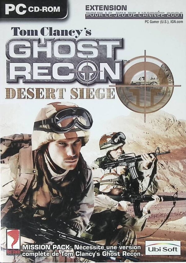 Tom Clancy's Ghost Recon Désert siège - jeux vidéo PC CD-Rom