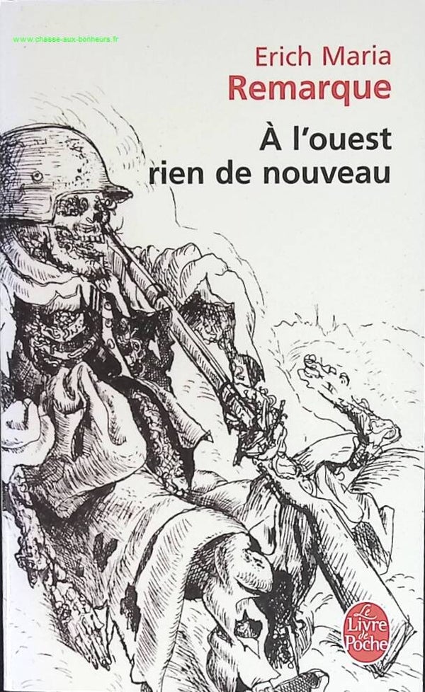 A l'ouest rien de nouveau - Erich Maria Remarque - livre