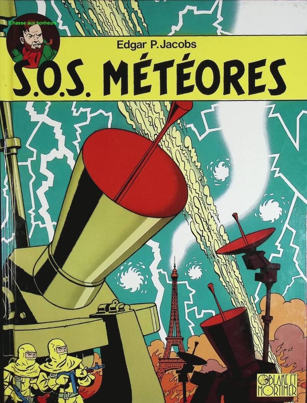 SOS météores - Blake & Mortimer, n° 8 - Edgar Pierre Jacobs - 1999 - livre BD